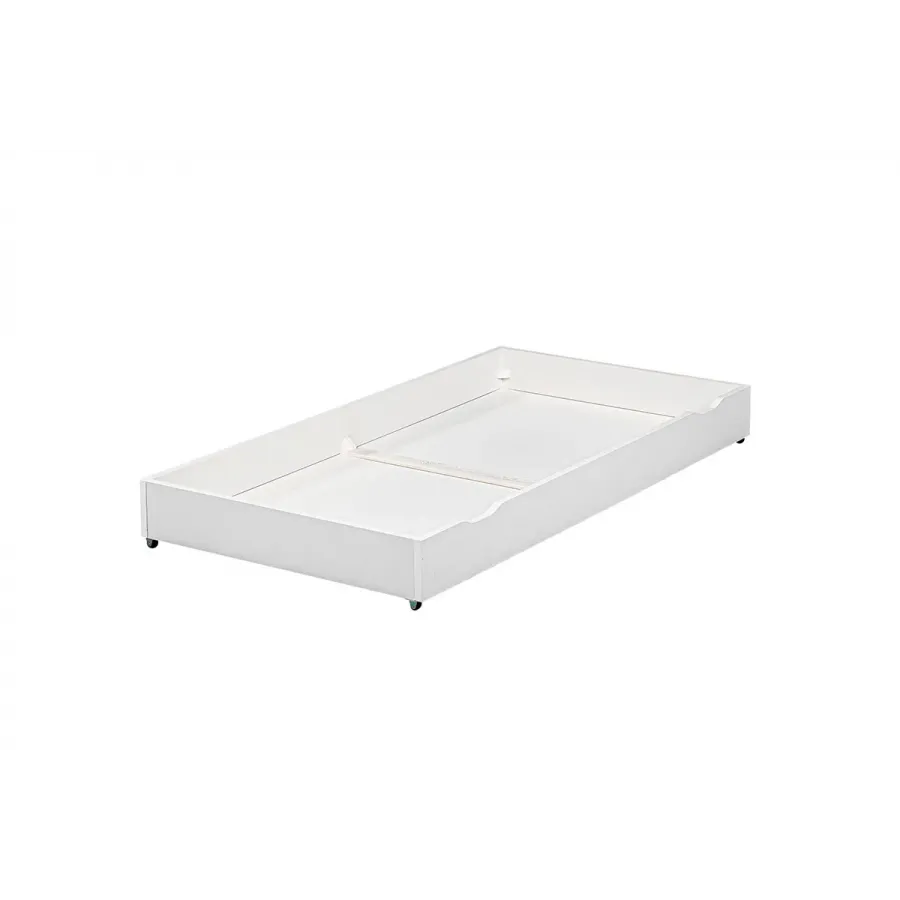 Balta gultiņas atvilktne 140x70 cm