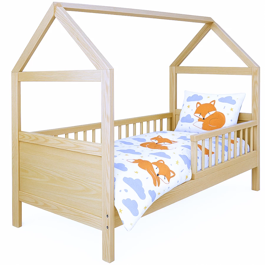 Bērnu gulta - mājiņa 140x70cm