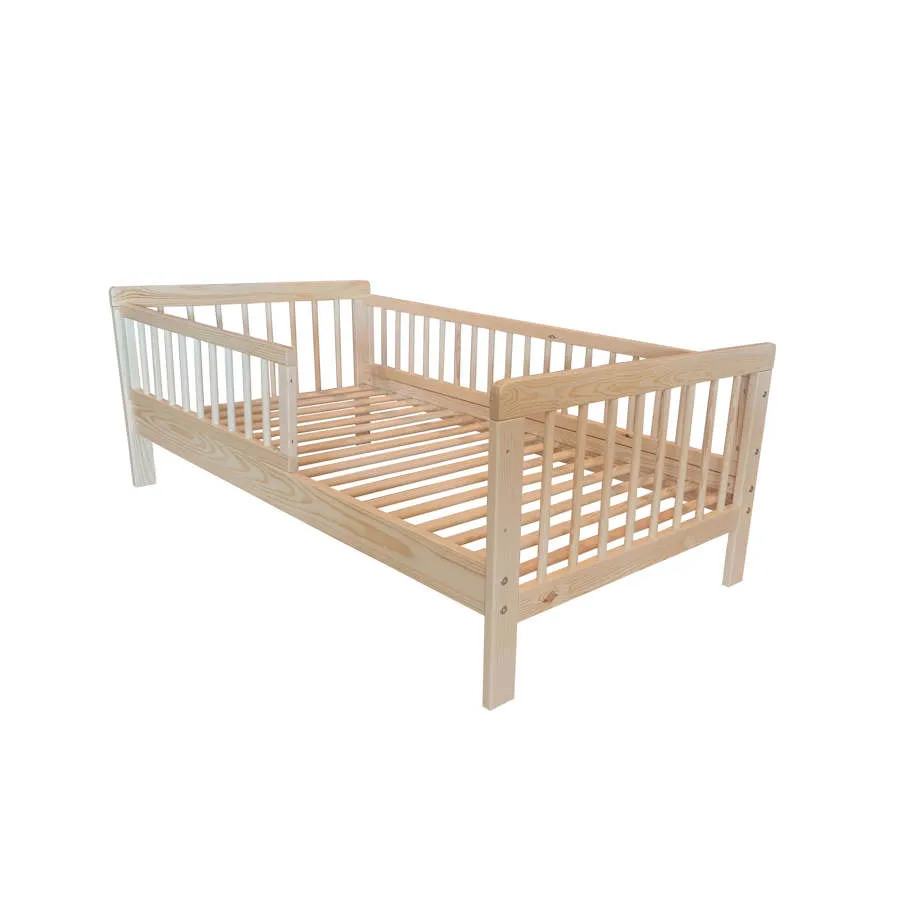 Priedes koka bērnu gulta Junior 140*70 cm 