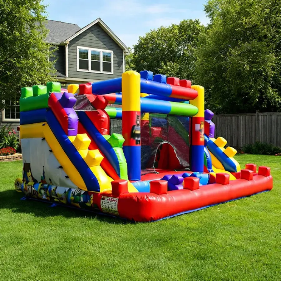 DRĪZUMĀ - piepūšamā atrakcija LEGO - 130 eiro