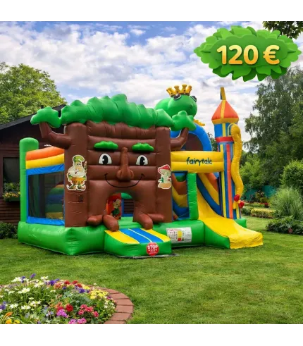 Piepūšamā atrakcija "Burvju koks"