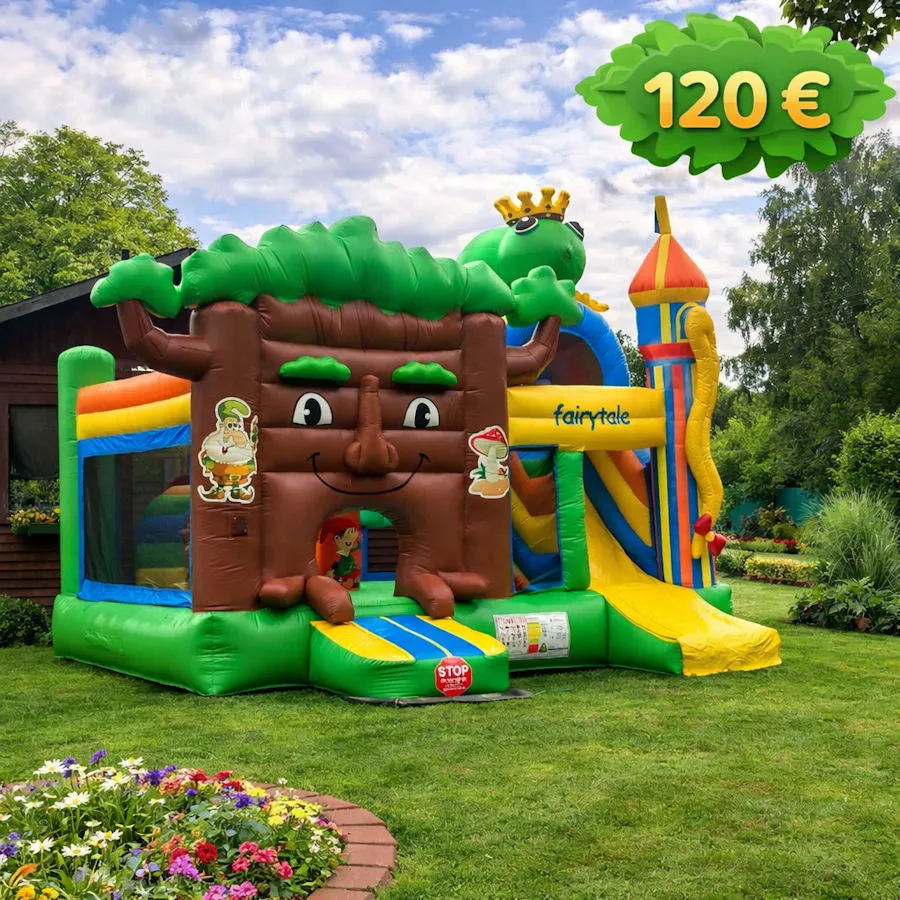 Piepūšamā atrakcija "Burvju koks"