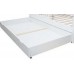 Balta priedes koka gultiņa ar atviktni 160 x 70 cm