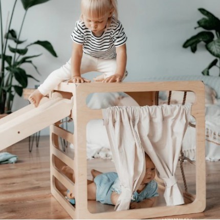 EtteTette Kāpelēšanas kubs - rotaļu mājiņa