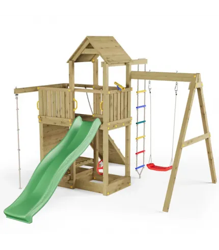 Bērnu rotaļu laukums - Fungoo Funny3 - kompakts un daudzfunkcionāls