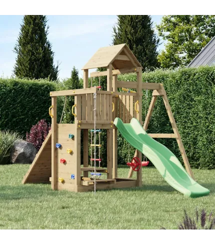 Bērnu rotaļu laukums - Fungoo Funny3 - kompakts un daudzfunkcionāls