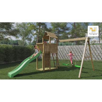 Boomer daudzfunkcionāls rotaļu laukums