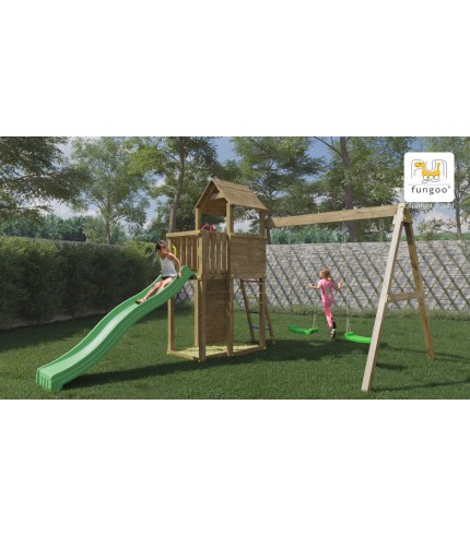 Boomer daudzfunkcionāls rotaļu laukums