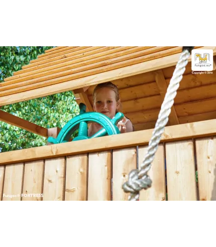 Premium liela izmēra rotaļu laukums FORTRESS TIPTOP Rainbow