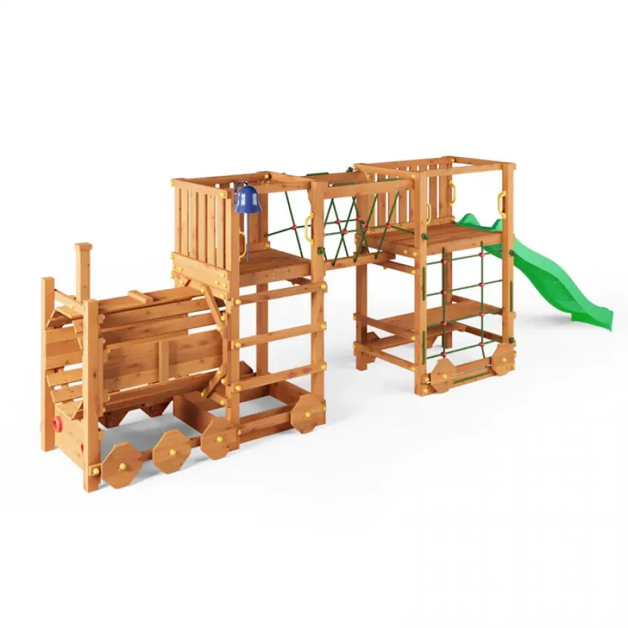 Bērnu laukums LOKO - daudzfunkcionālais rotaļu laukums .