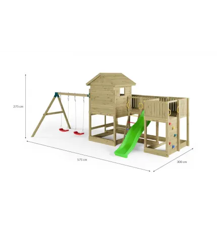 XXL Daudzfunkcionāls rotaļu laukums -  Longstepper