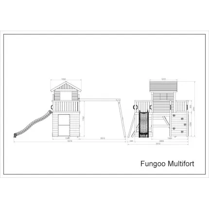 MULTIFORT KDI rotaļu laukums