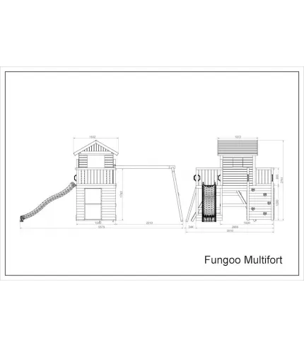 MULTIFORT KDI rotaļu laukums