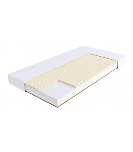 180x90x10cm - antibakteriāls, divpusīgs matracis Softcord Silver