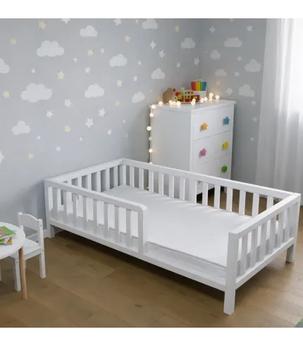 Masīvkoka bērnu gulta 180 x 90 cm