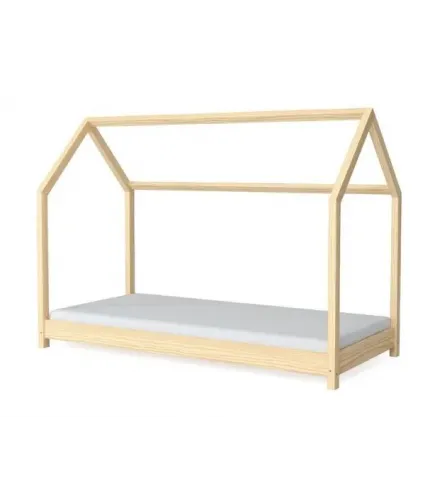 160x80cm - Skandināvu dizaina bērnu gulta - mājiņa