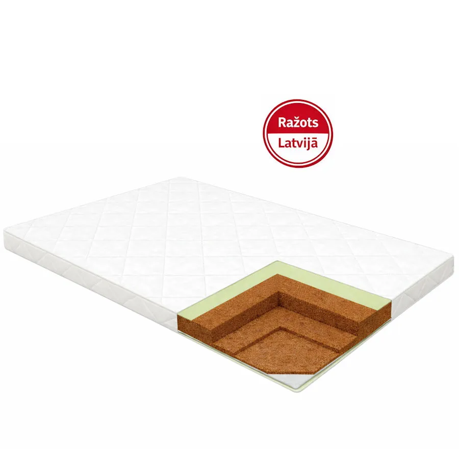 120 x 60 x 6cm kokosa matracis Juno