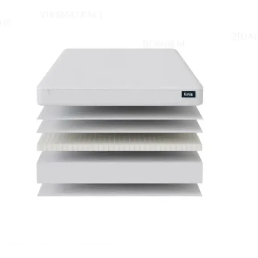 140 x 70 x 10cm  matracis Mimi ar noņemamu pārvalciņu