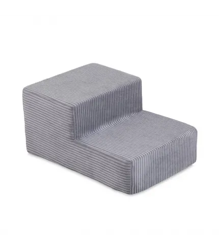 Aktivitātes laukums - 4 lielie mīkstie kluči ( pelēks velvets )
