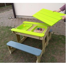 Piknika galdiņš - smilšukaste