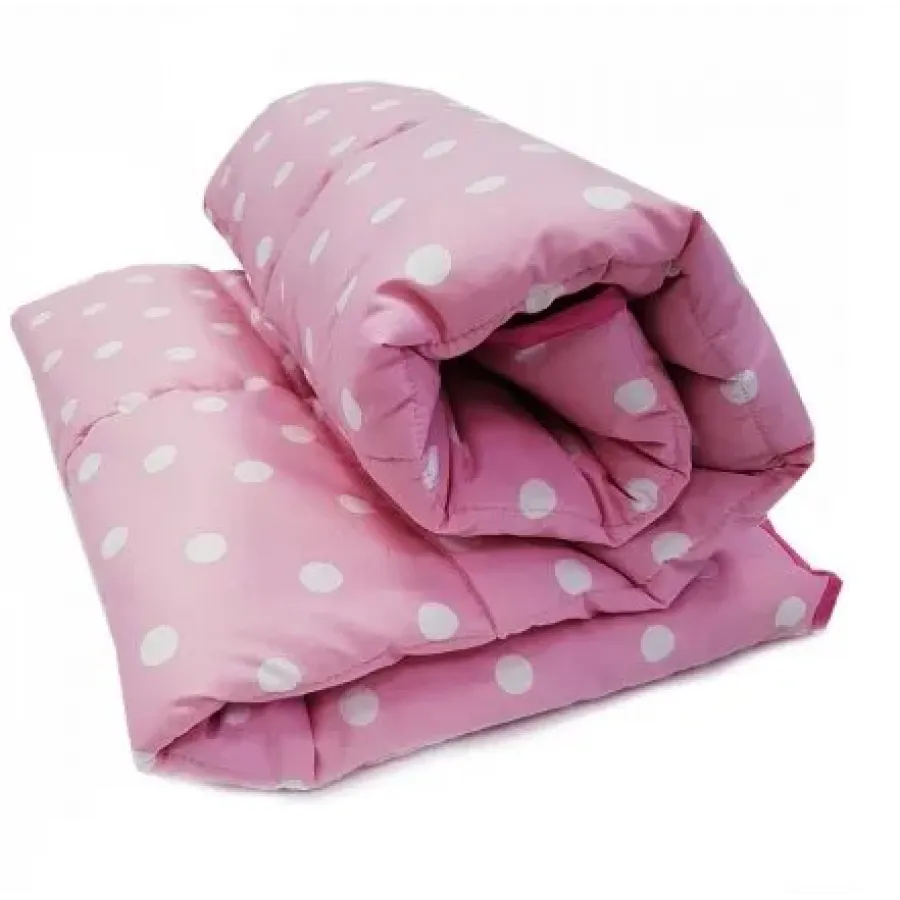 Vissezonas stepēta bērnu sega - rozā 100x140cm