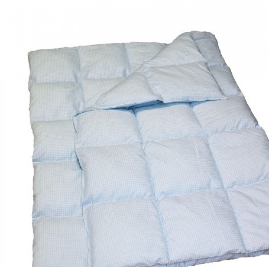 Hipoalerģiska bērnu sega "HIPO KIDS" - zila -  140x100cm